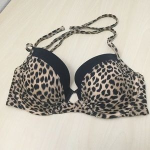 VS Leopard Bikini Top